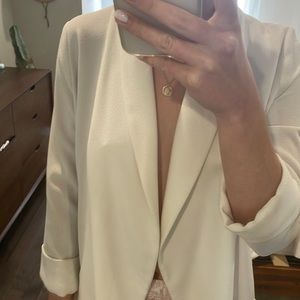 Aritzia White Blazer